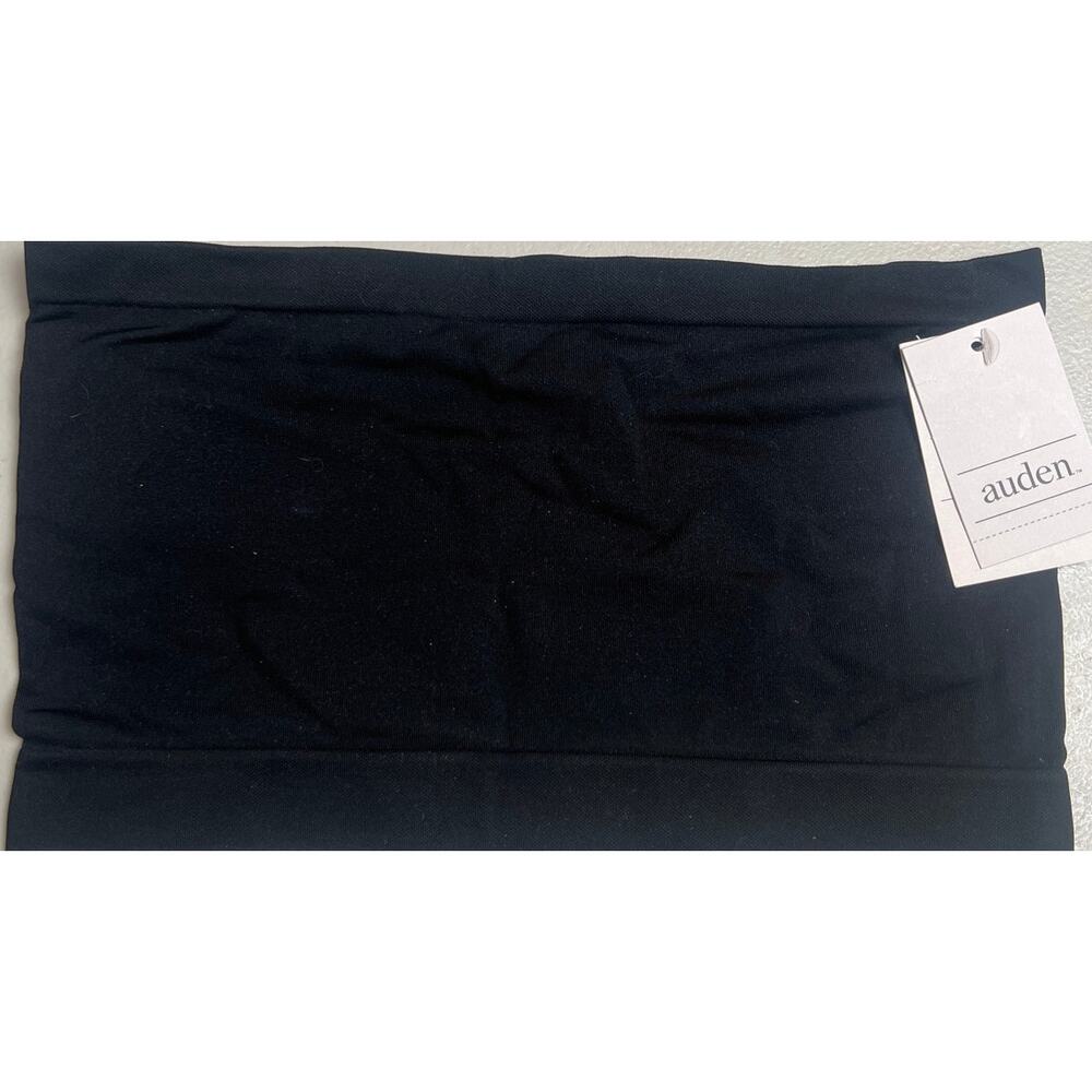 Auen Black Tub Top Strapless Stretch XS